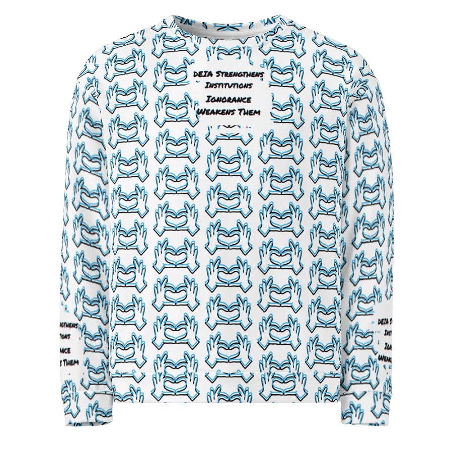 Hands Off DEIA, DEIA Strengthens Institutions, Sweatshirt product image (1)