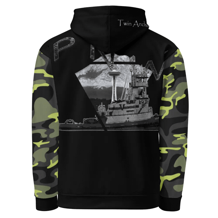 Camouflage & black PNW 1 Hudson VB Hoodie product image (1)