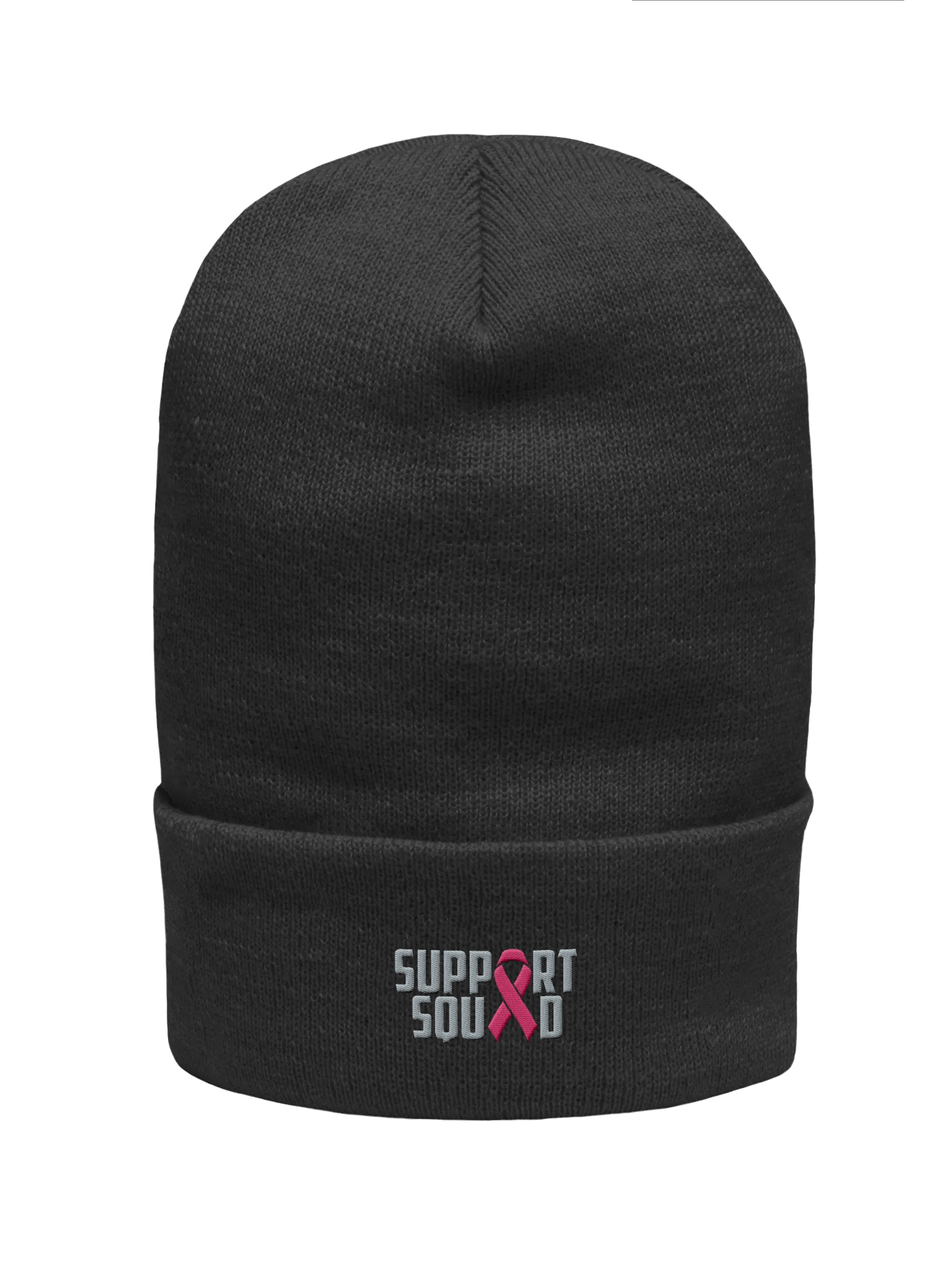Support Squad Pink Ribbon Beanie product image (2)