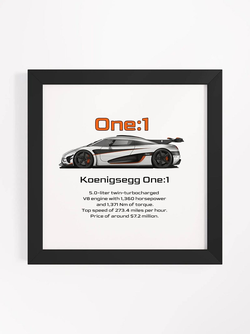Koenigsegg one:1 picture