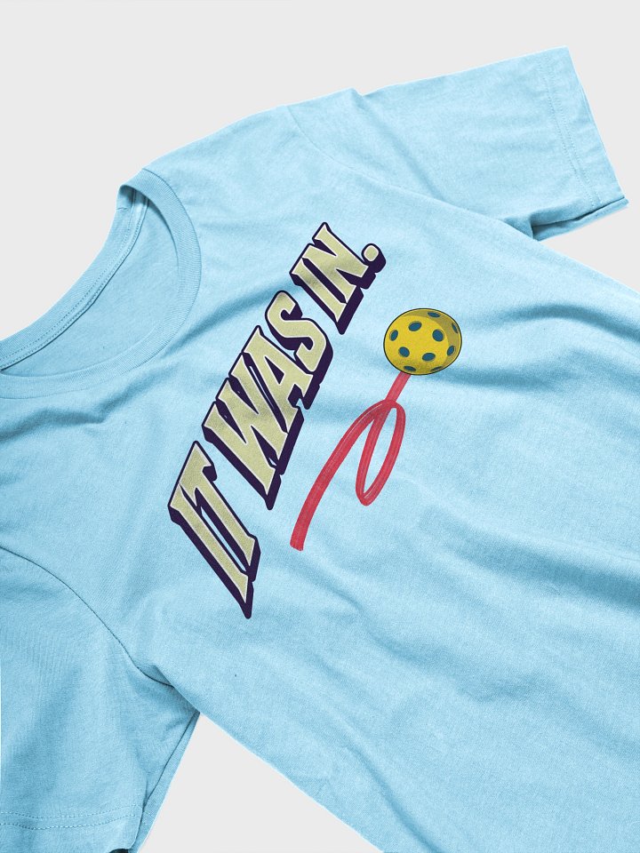It Was In Pickleball Flaming T-Shirt product image (2)