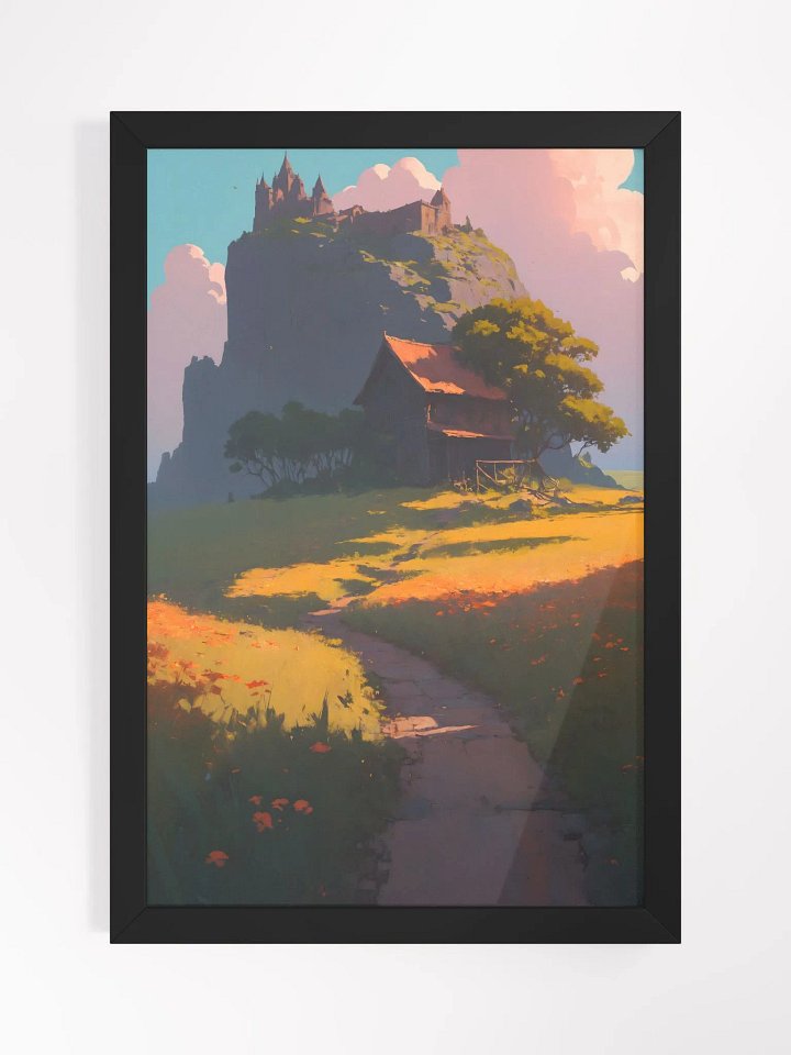 Cozy Cottage - Framed Poster product image (1)