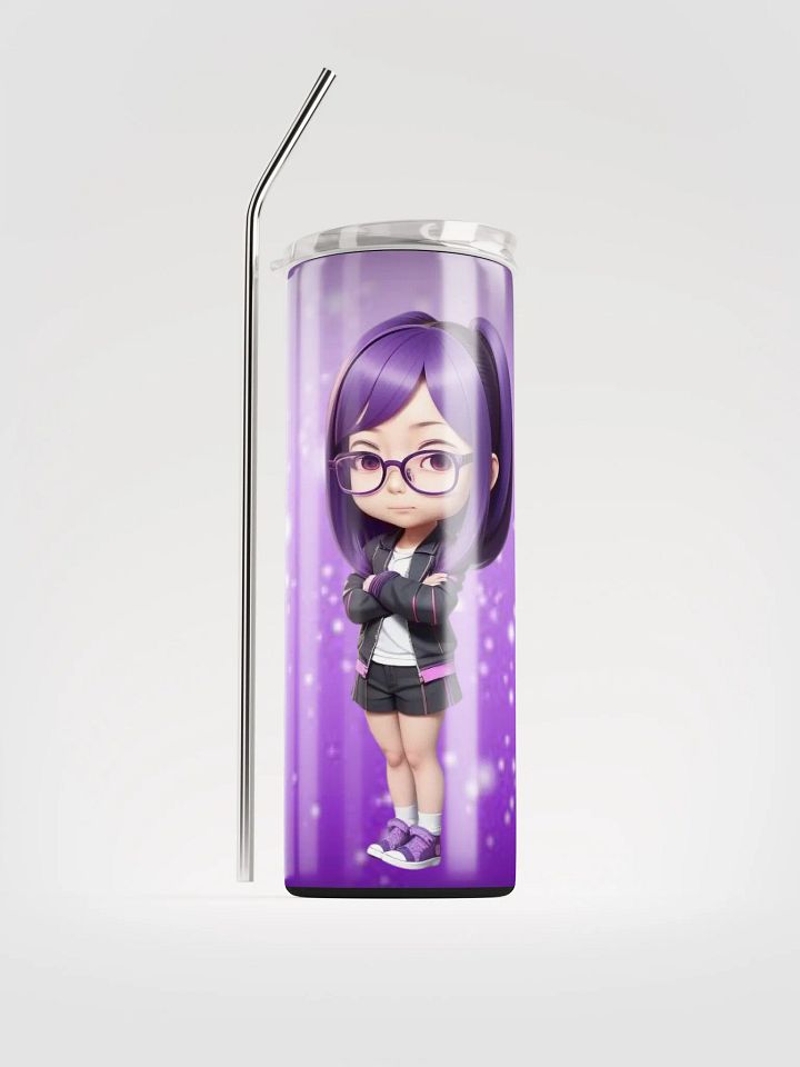 (Purple CHIBI) K Stainless Steel Tumbler product image (1)