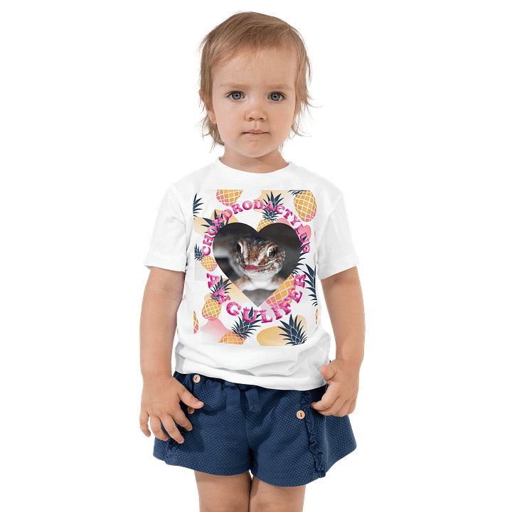 Ground Gecko Toddler Cotton T-Shirt product image (1)