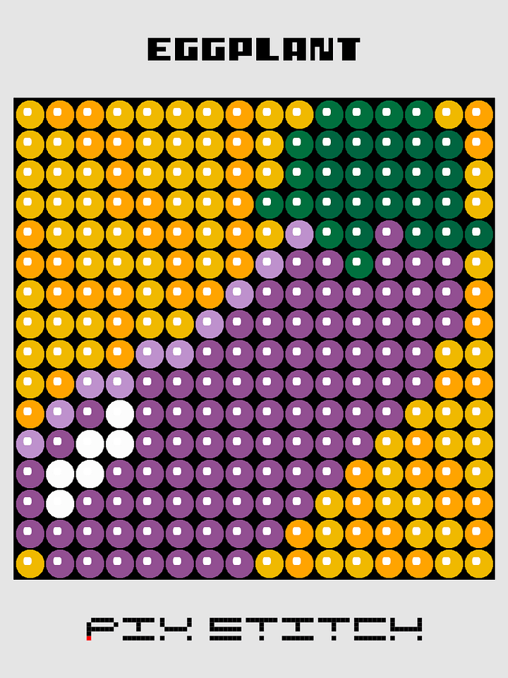 Eggplant Pixel Art product image (1)