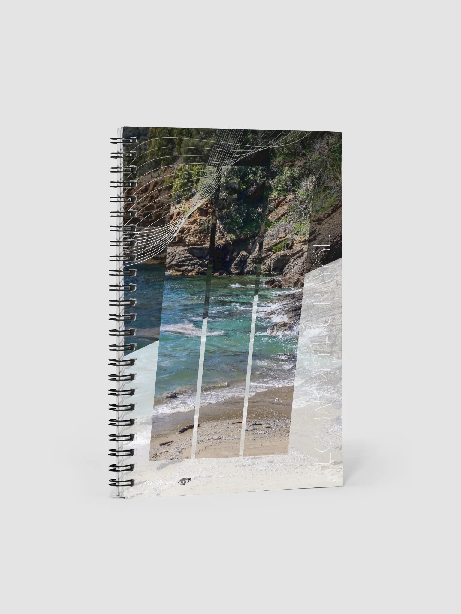 Geographik Notebook - Plage du domaine du Rayol - Format A5 product image (1)