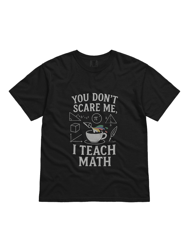 Math Teacher's Comfort Tee product image (1)