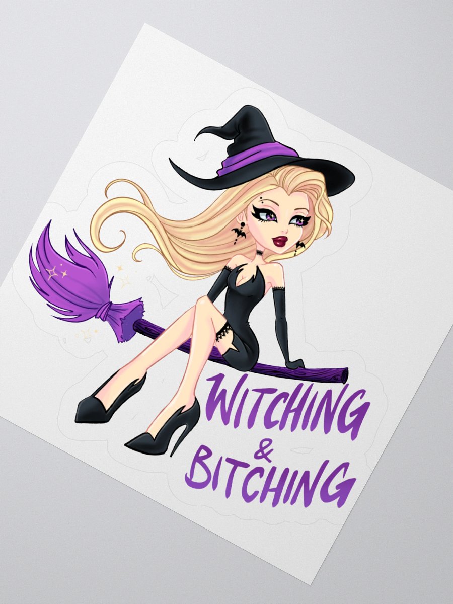 witching & bitching sticker product image (5)