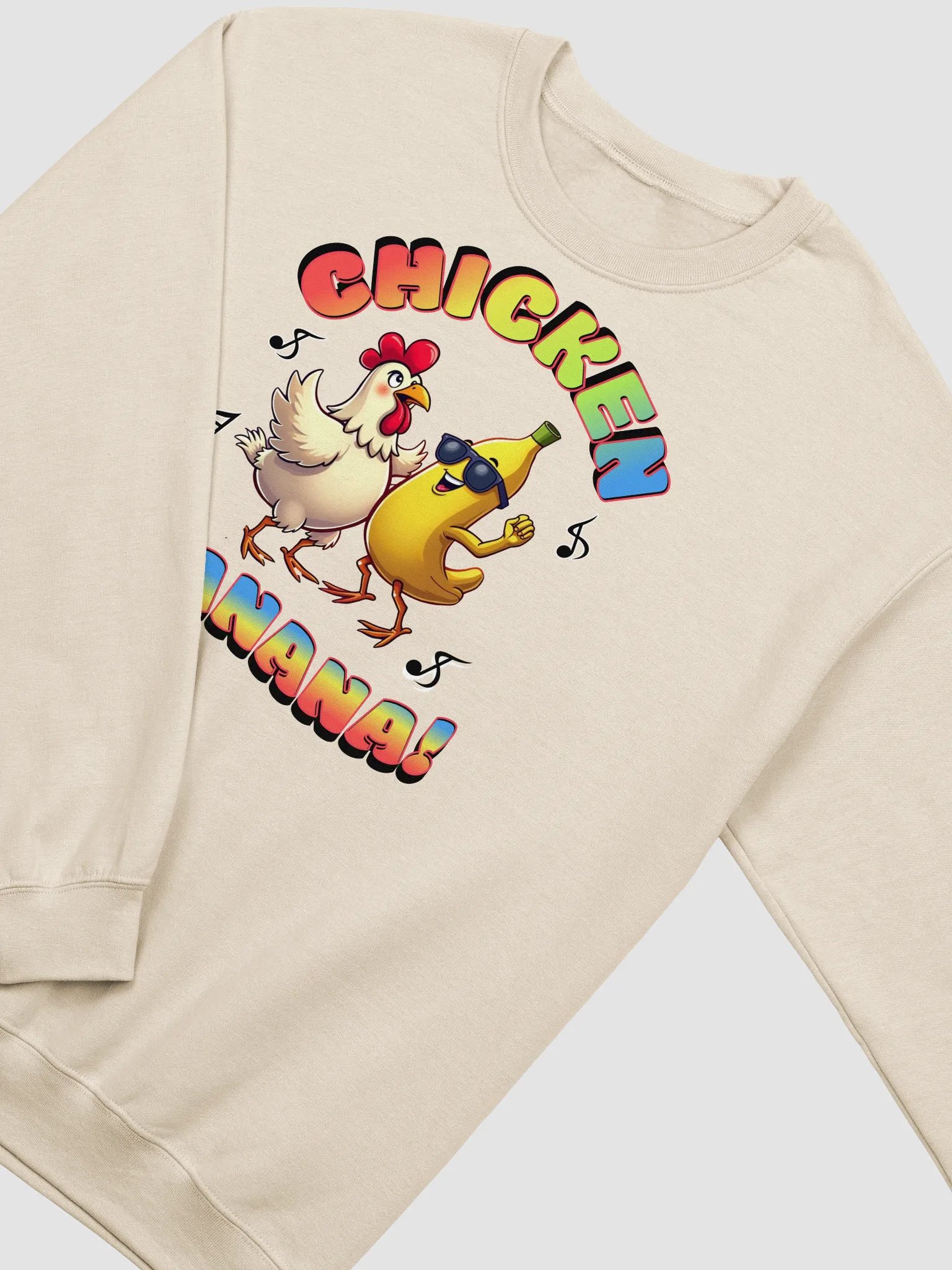 Chicken Banana Dancing Funky Crewneck product image (16)