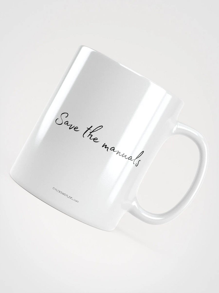 Jacksonville FL, Save the manuals MUG product image (5)
