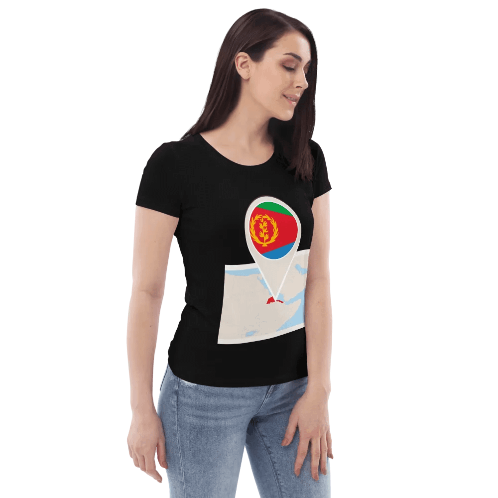 Eco-Friendly Flag Pin Women's Tee product image (8)