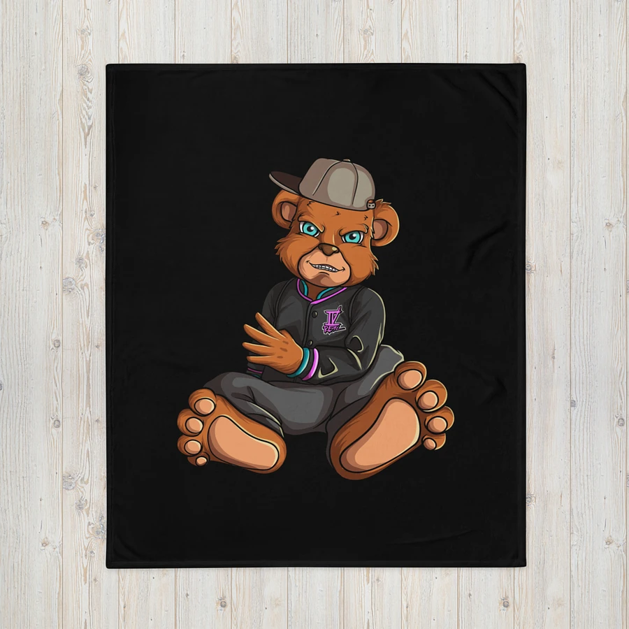 Sitting Bear Throw Blanket product image (5)