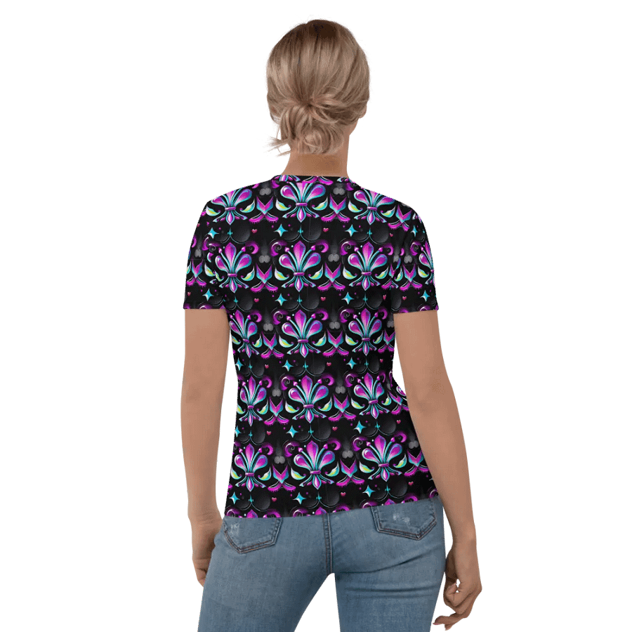 Mardi Gras Pattern All Over Print T-shirt product image (4)