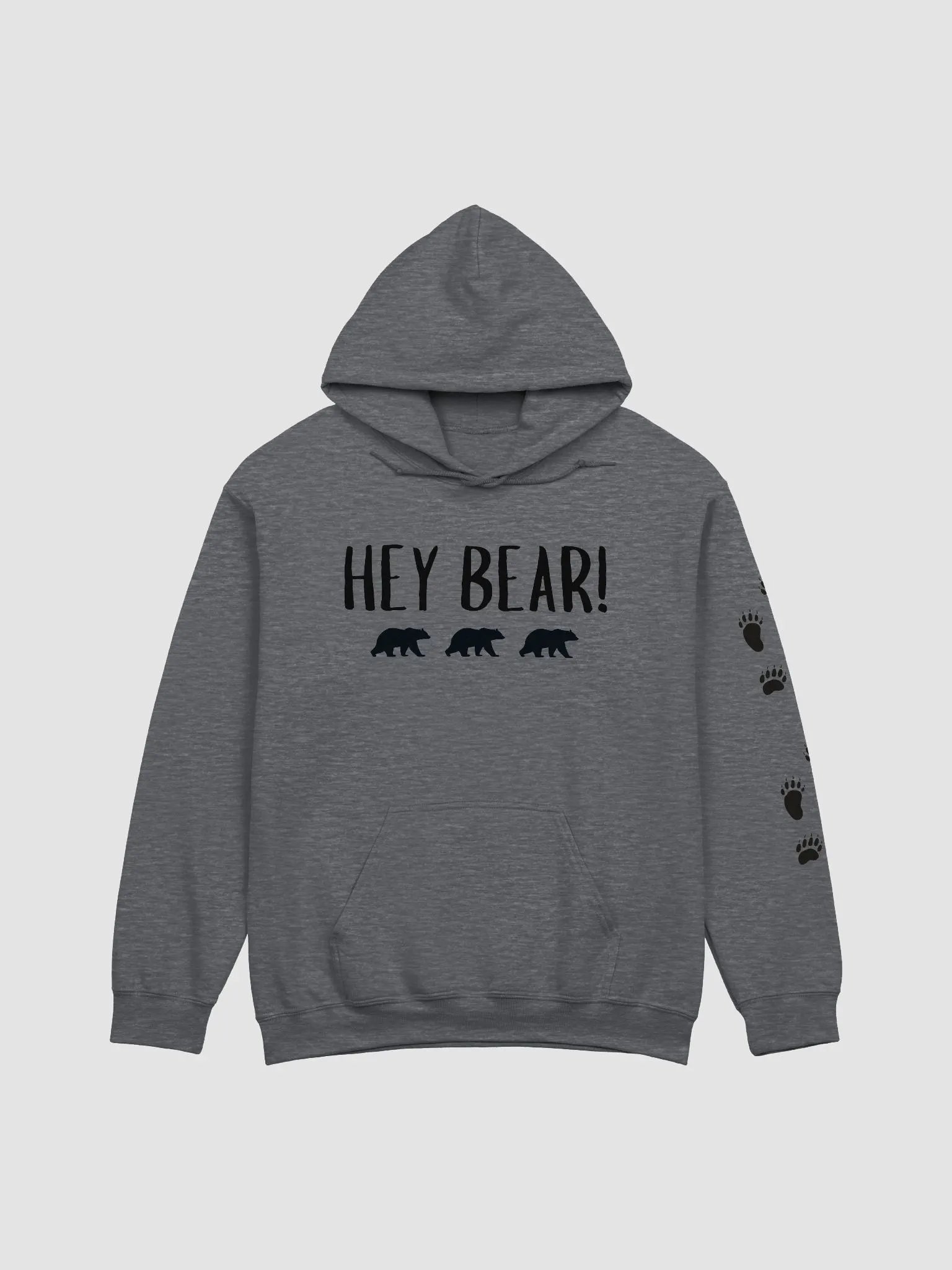 HEY BEAR! w/ Tracks - Classic Heavy Blend Hoodie product image (10)