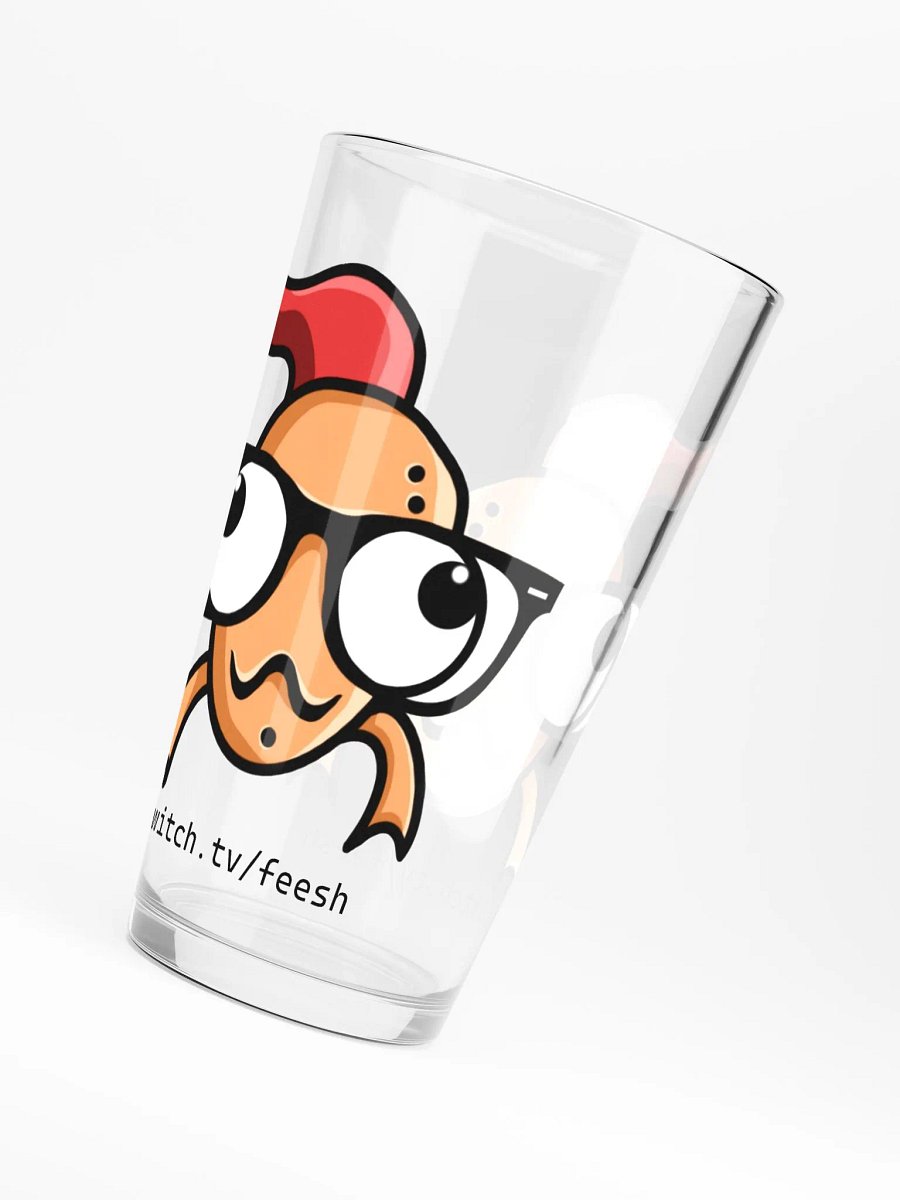 FEESH Logo Pint Glass product image (4)