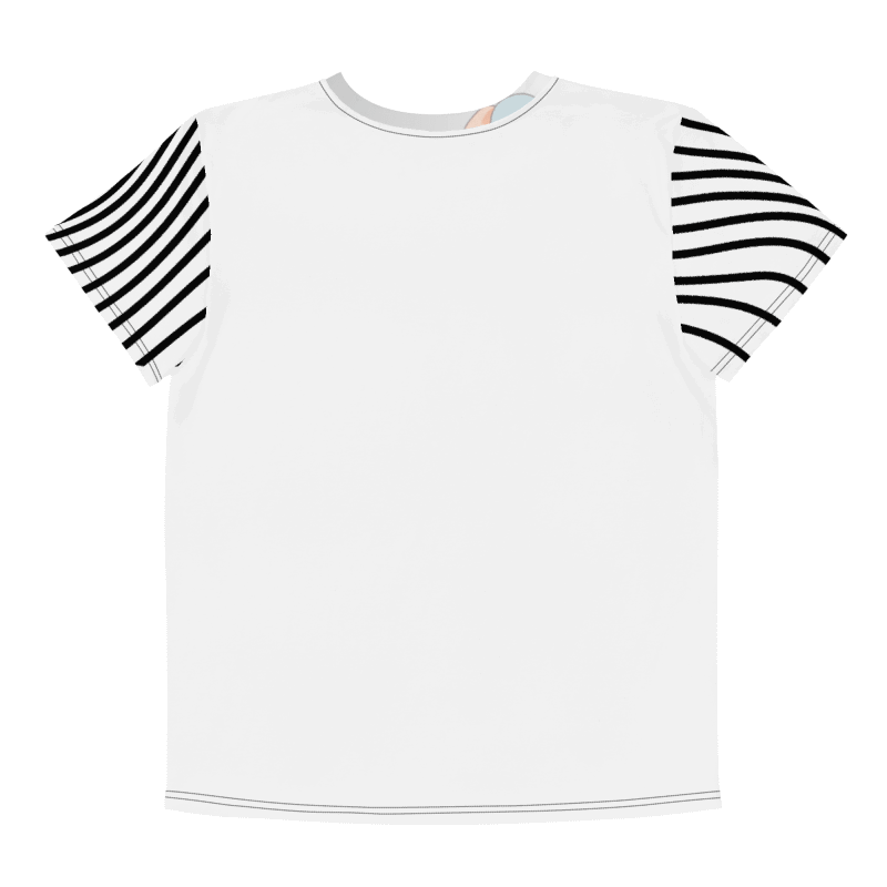 KIDS- GIRL TEE -BABY ELEPHANTS (GRADIENT) - All-Over Print Youth Crew Neck T-Shirt product image (2)