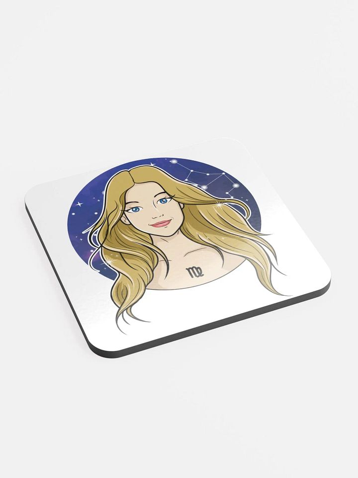 Virgo Constellation Cork Coaster Set product image (2)