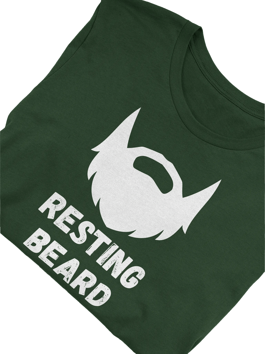 Resting Beard Face Tee (Dark) product image (3)