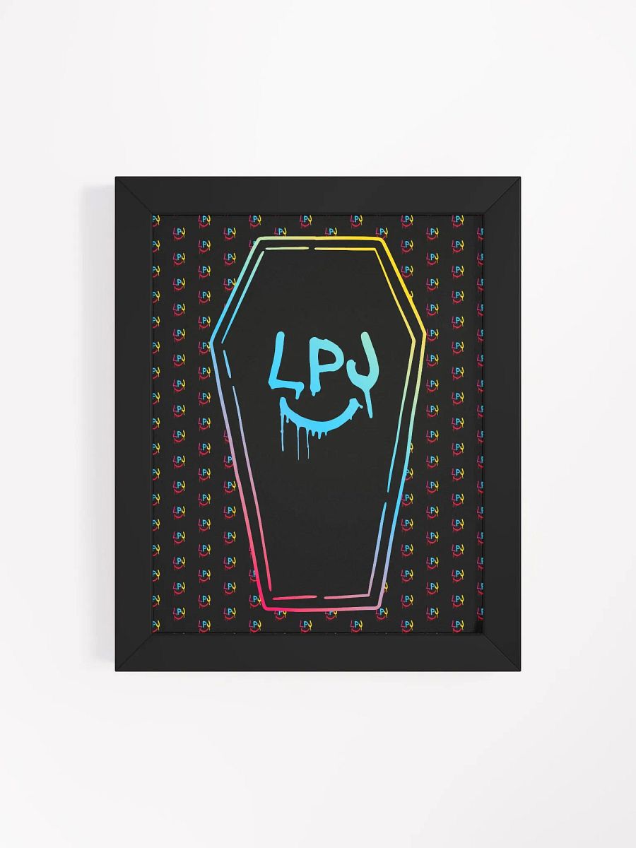 LPJ Coffin Framed Print product image (16)