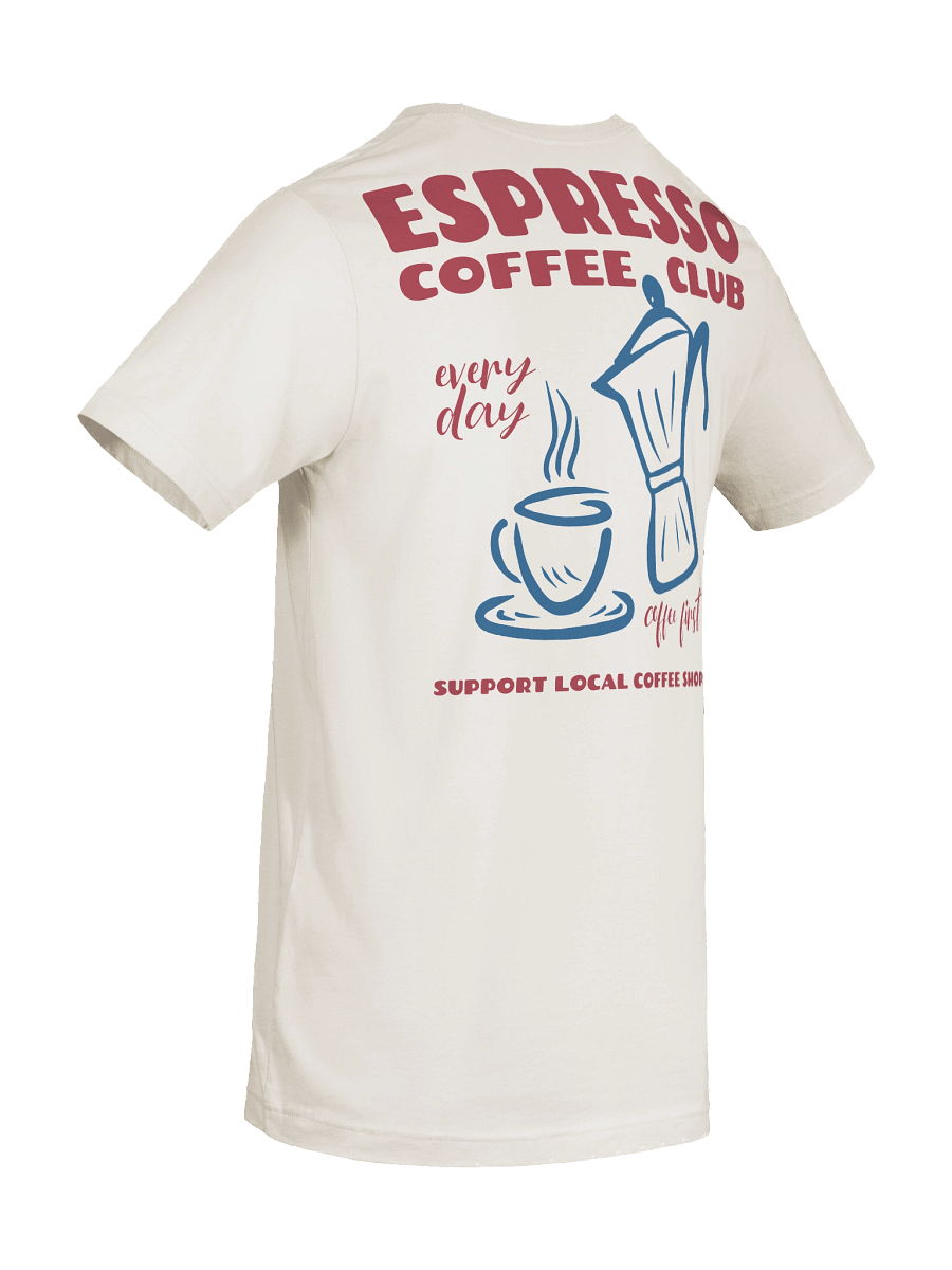 Espresso Coffee Club Funny Coffee Lover T-Shirt product image (64)