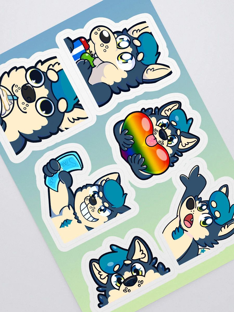 GalexShiba Emote Sticker Pack 1 product image (2)