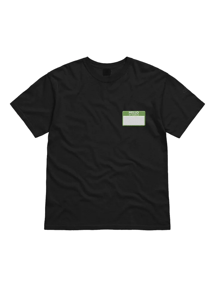 Name Tag Tee: Green Block product image (1)