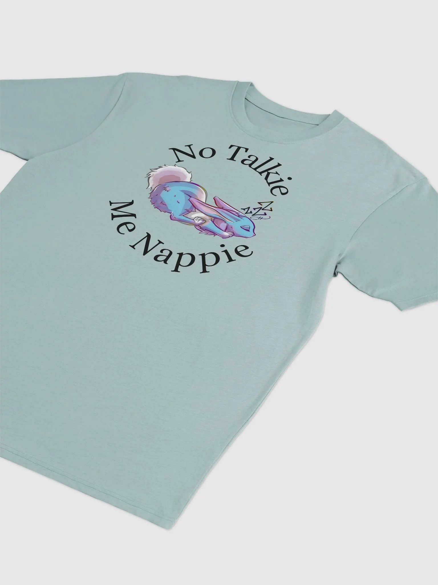 No Talking Me Nappie Shirt product image (3)