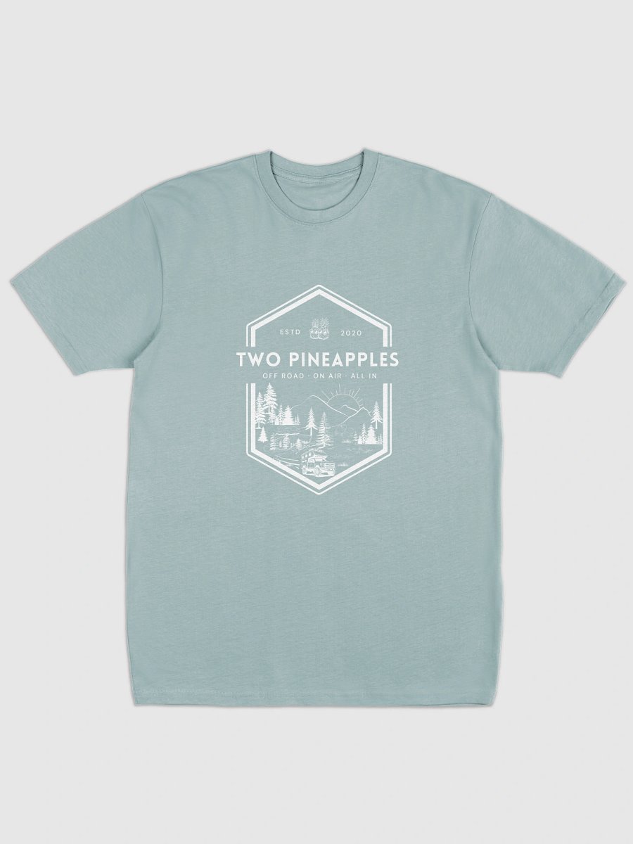Premium Heavyweight T-Shirt. "2P Roadtrip Badge" product image (1)
