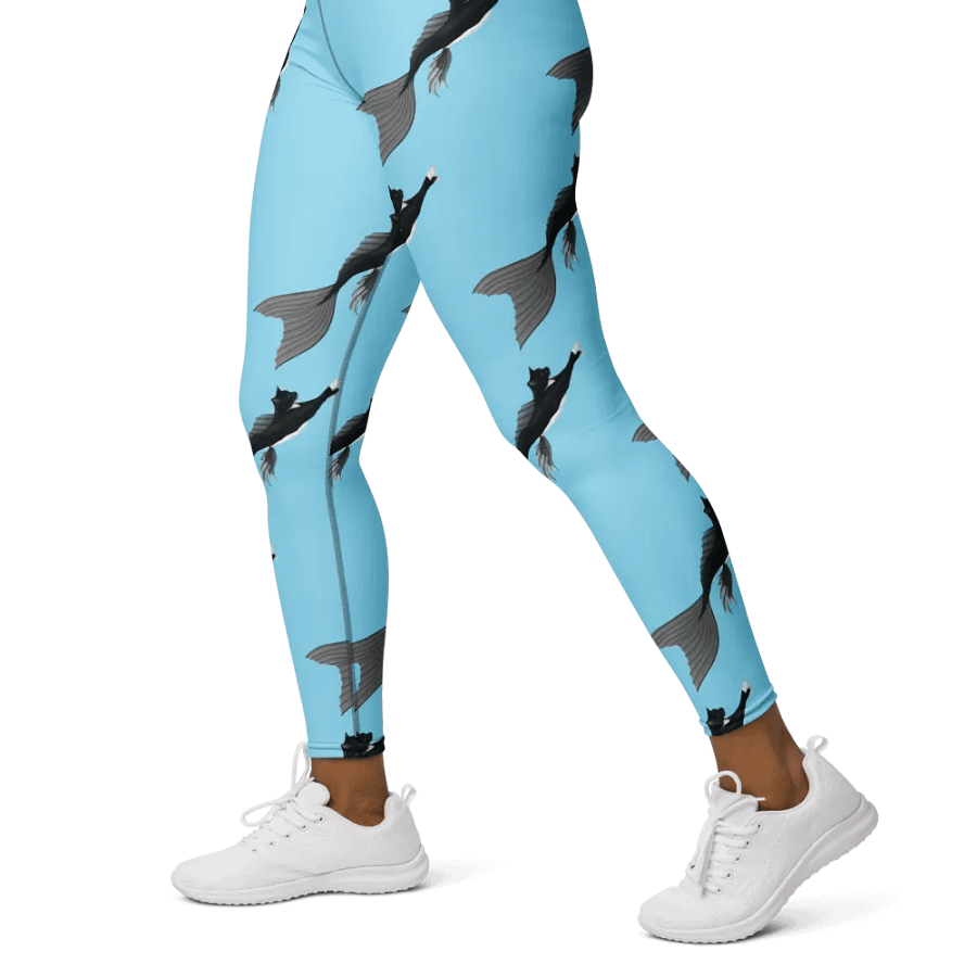 Mermeow Swimming Yoga Pants product image (6)