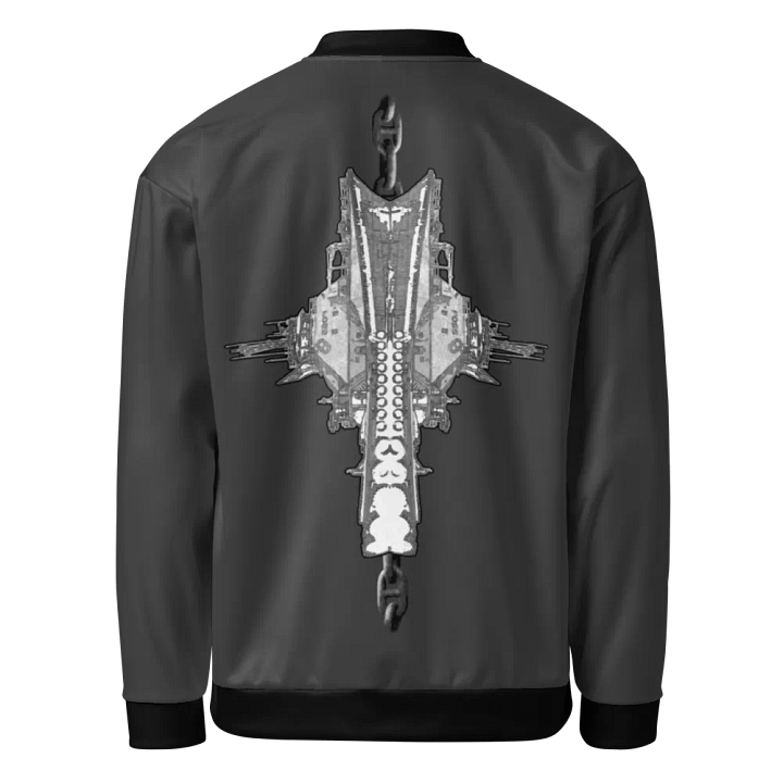 Black Foss double tug Bomber Jacket product image (1)