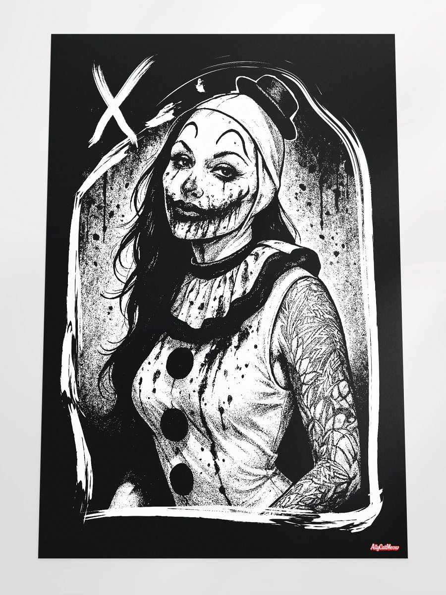 Ally Terrified clown poster product image (4)