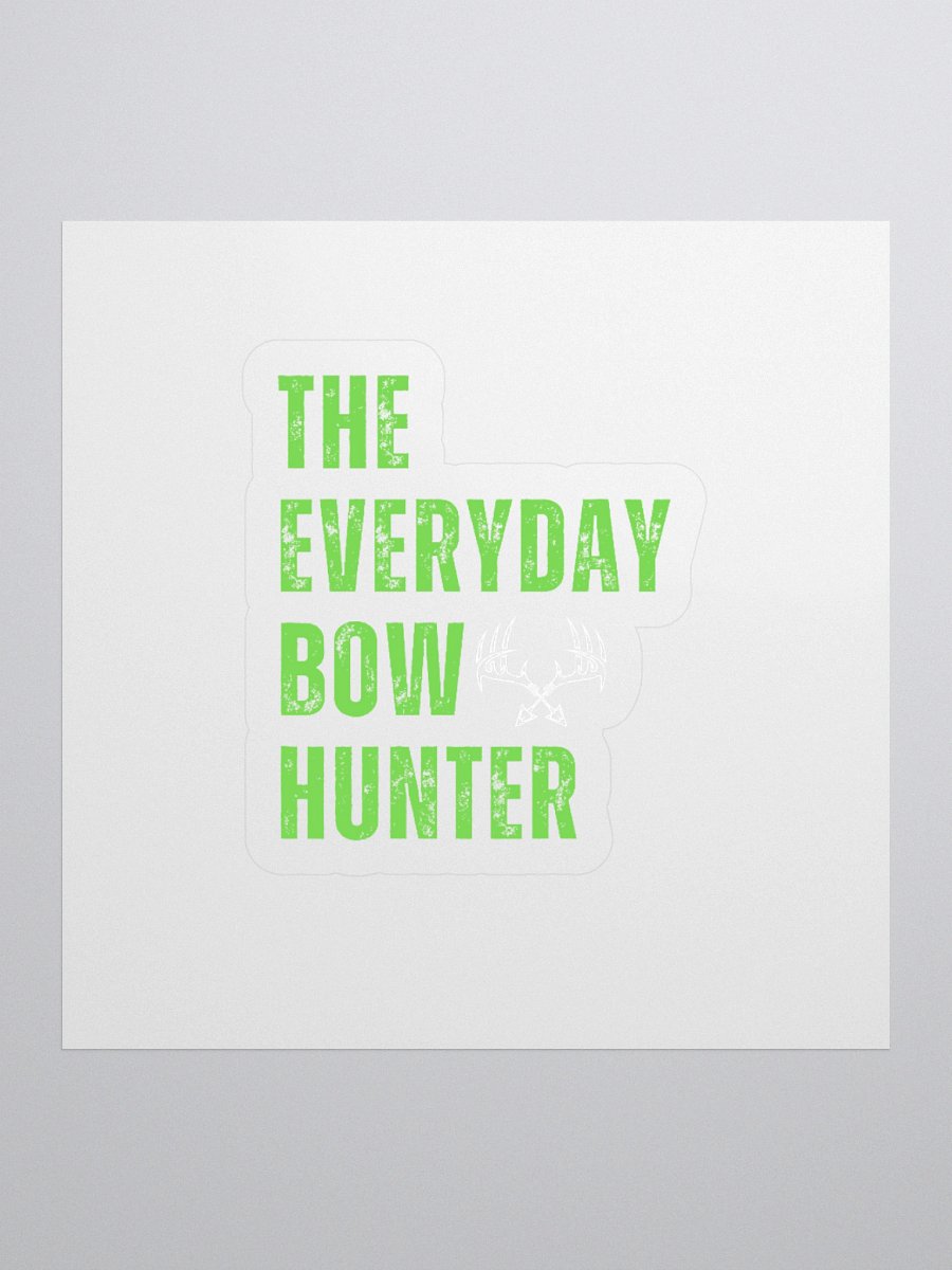 The Everday Bow Hunter with Logo Sticker product image (1)