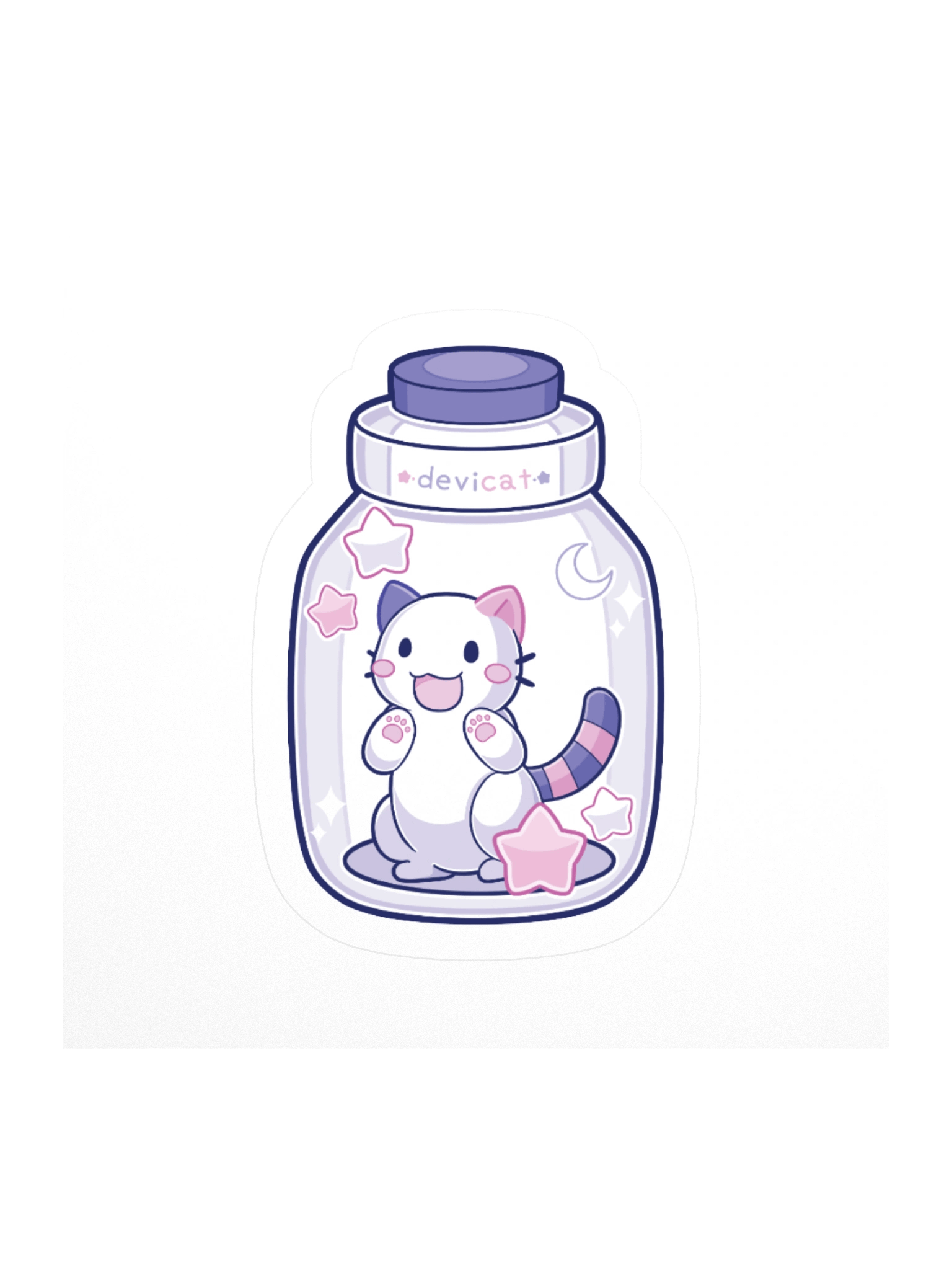 Sticker • CandiCat Candi Jar • 2024 product image (1)