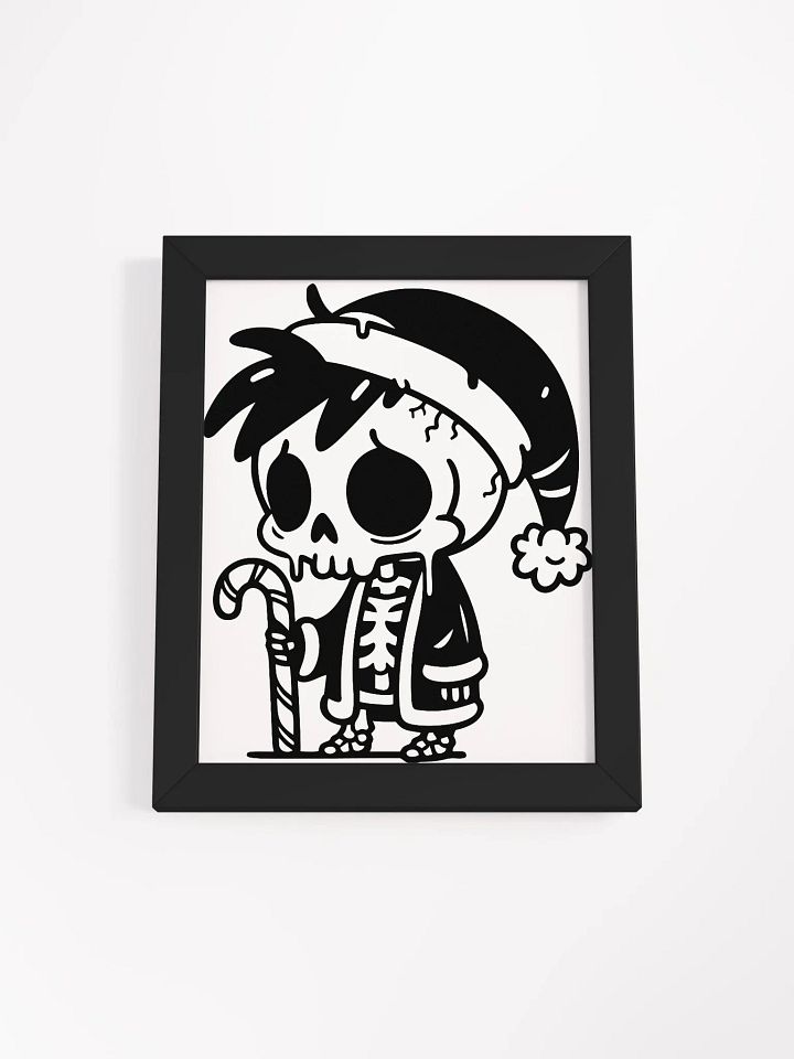 Skele-Claus in Style Framed Poster product image (2)