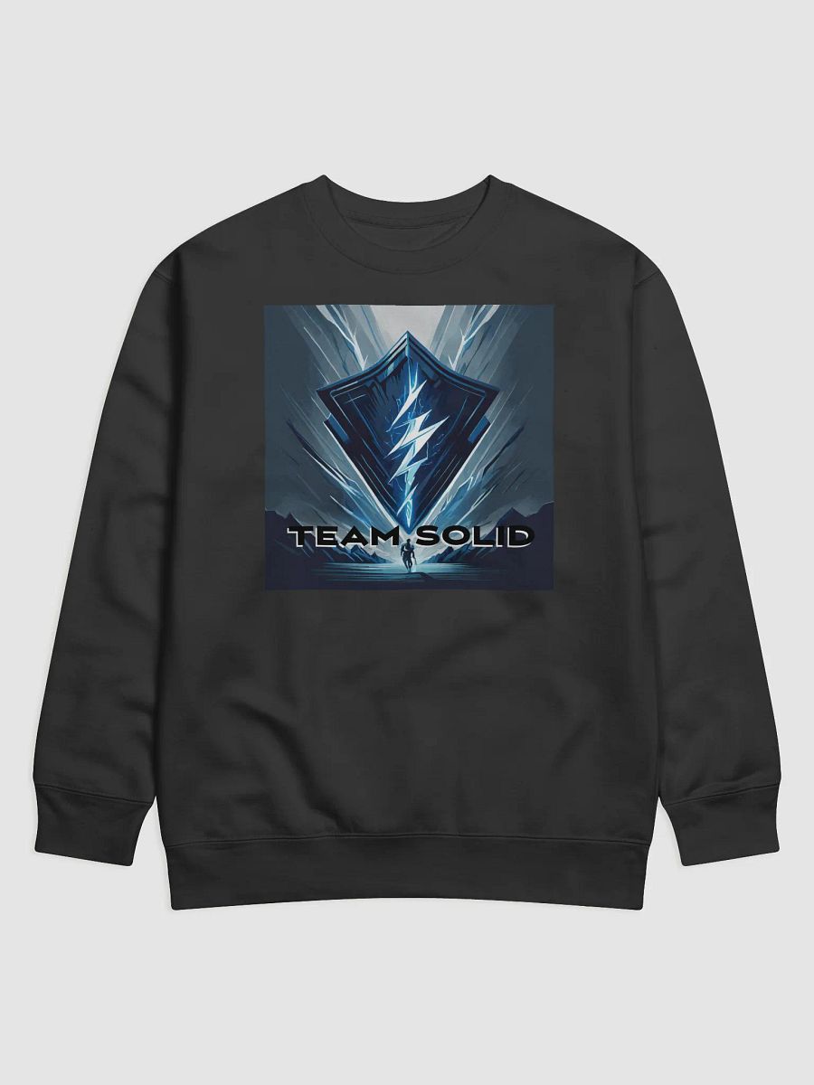 TEAMSOLID Electric Bolt Emblem Premium Sweatshirt product image (1)
