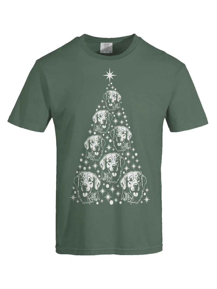 Golden Retriever Christmas Tree T-Shirt product image (27)