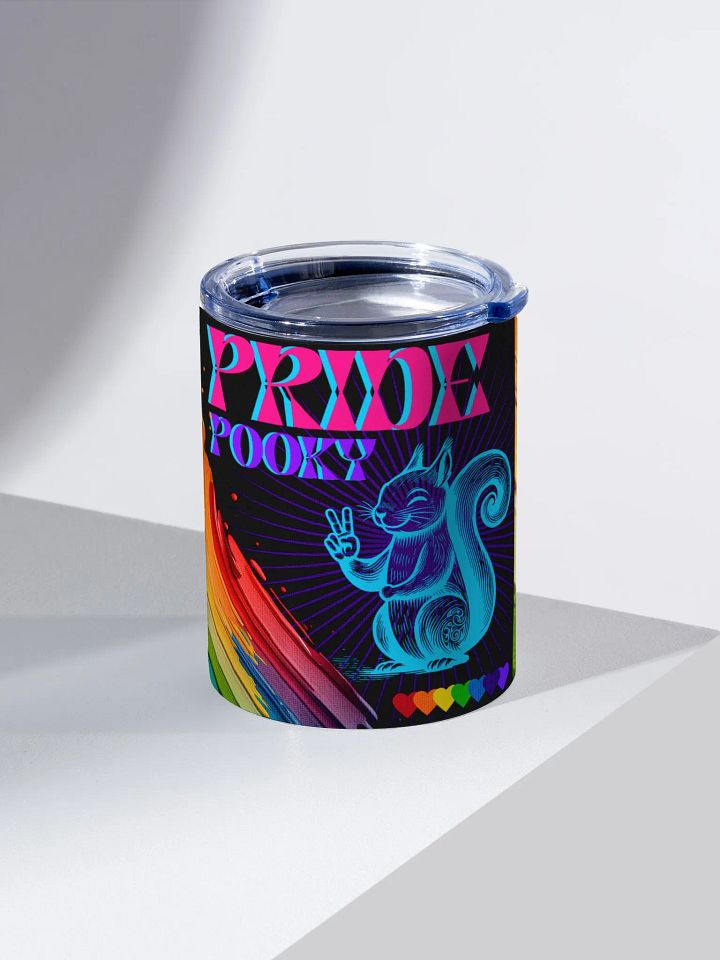 Pride Pooky Neon Squirrel Tumbler product image (2)