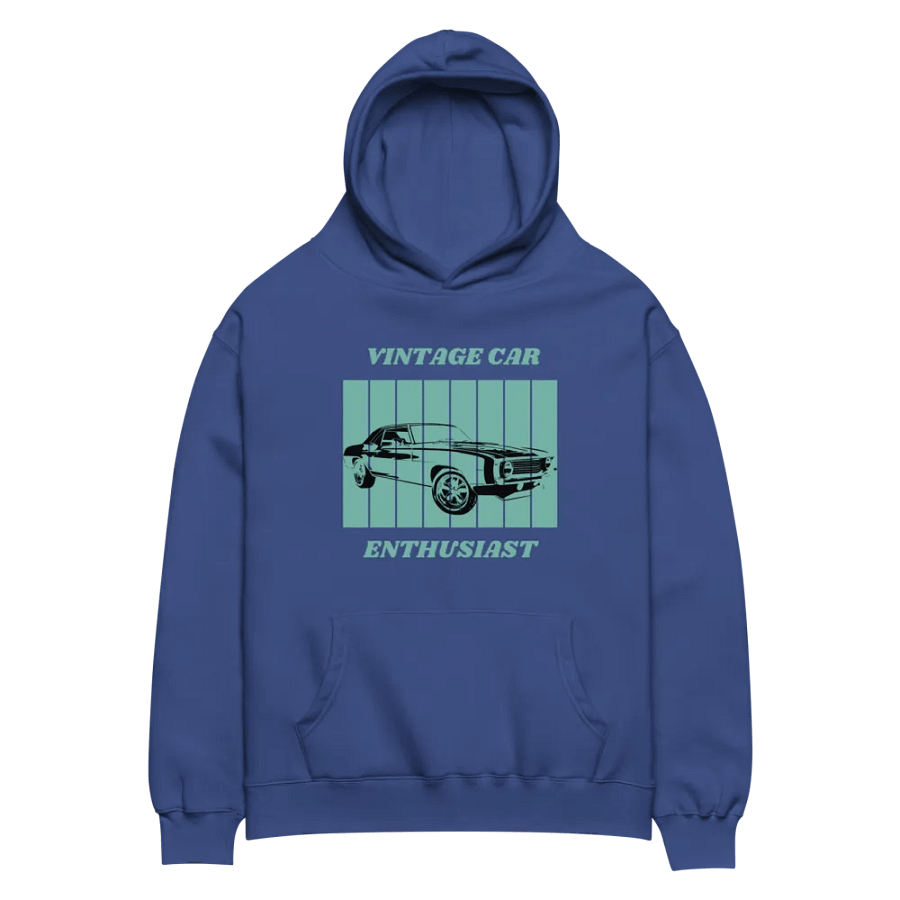 Vintage Car Enthusiast Oversized Hoodie product image (4)