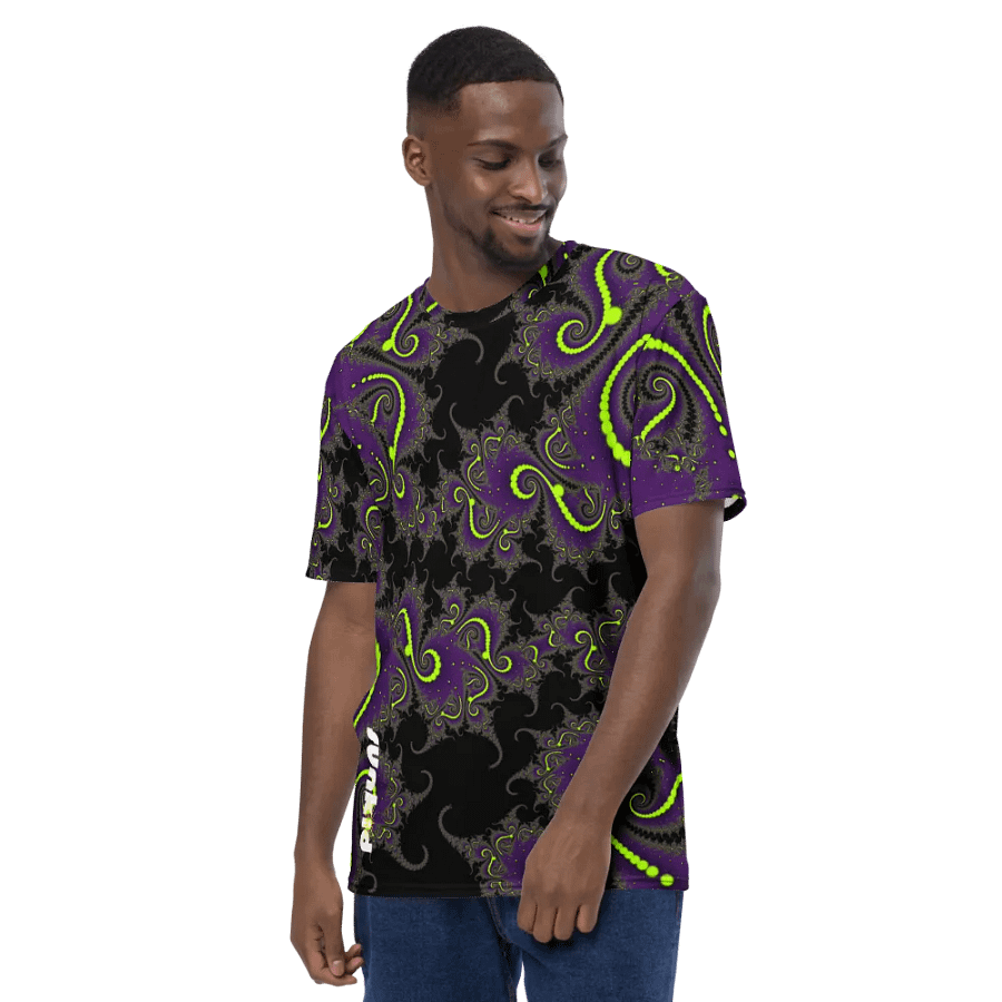 Fractal men's T-shirt - Acid Nights product image (10)
