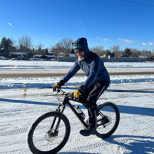 Coldest day of the year… no prob for our bike gear tester (and fly fishing, skiing, hiking and camping) @marksessel  Geared u...
