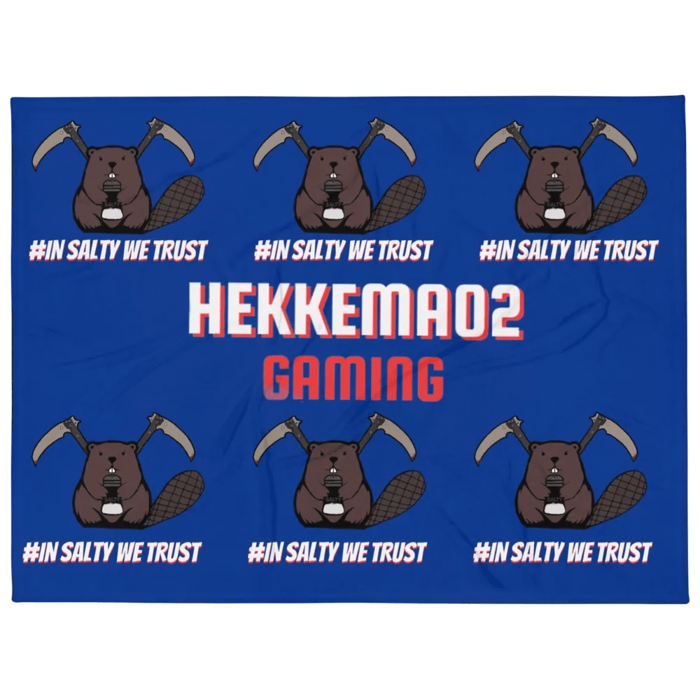 HEKKEMA02 X SALTY- Throw Blanket product image (1)