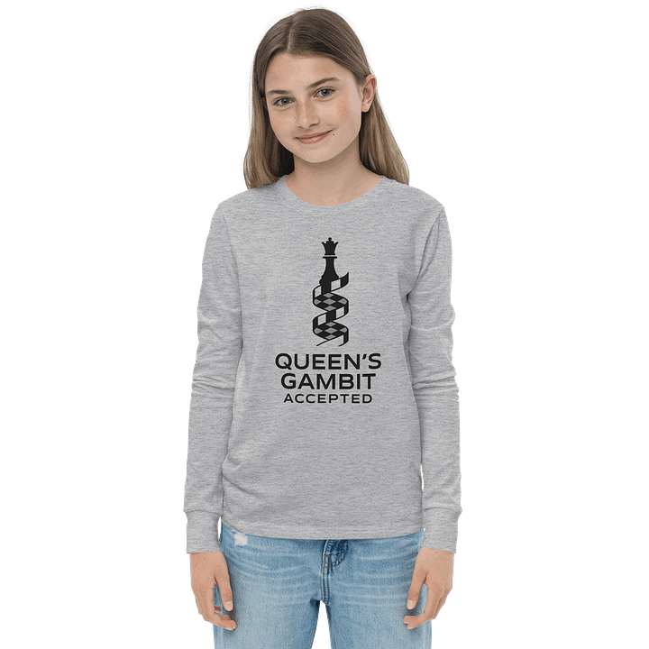 Queen's Gambit Accepted - Youth Long Sleeve T-Shirt product image (1)