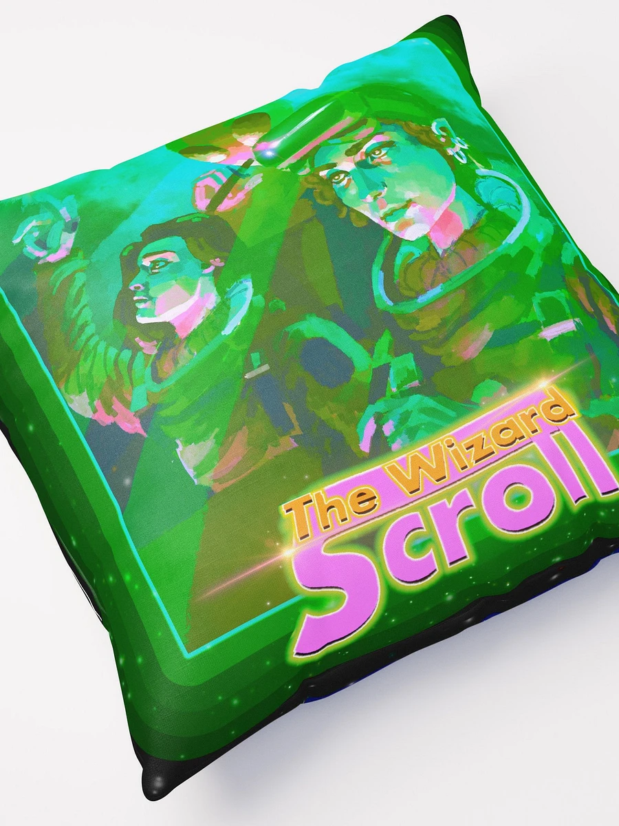 Wizard Scroll IN SPACE Throw Pillow product image (8)