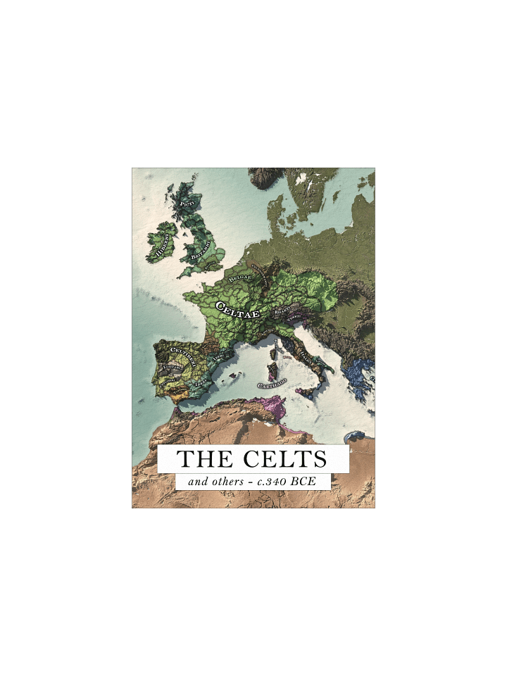 The Celts - 350 BCE - Canvas product image (1)