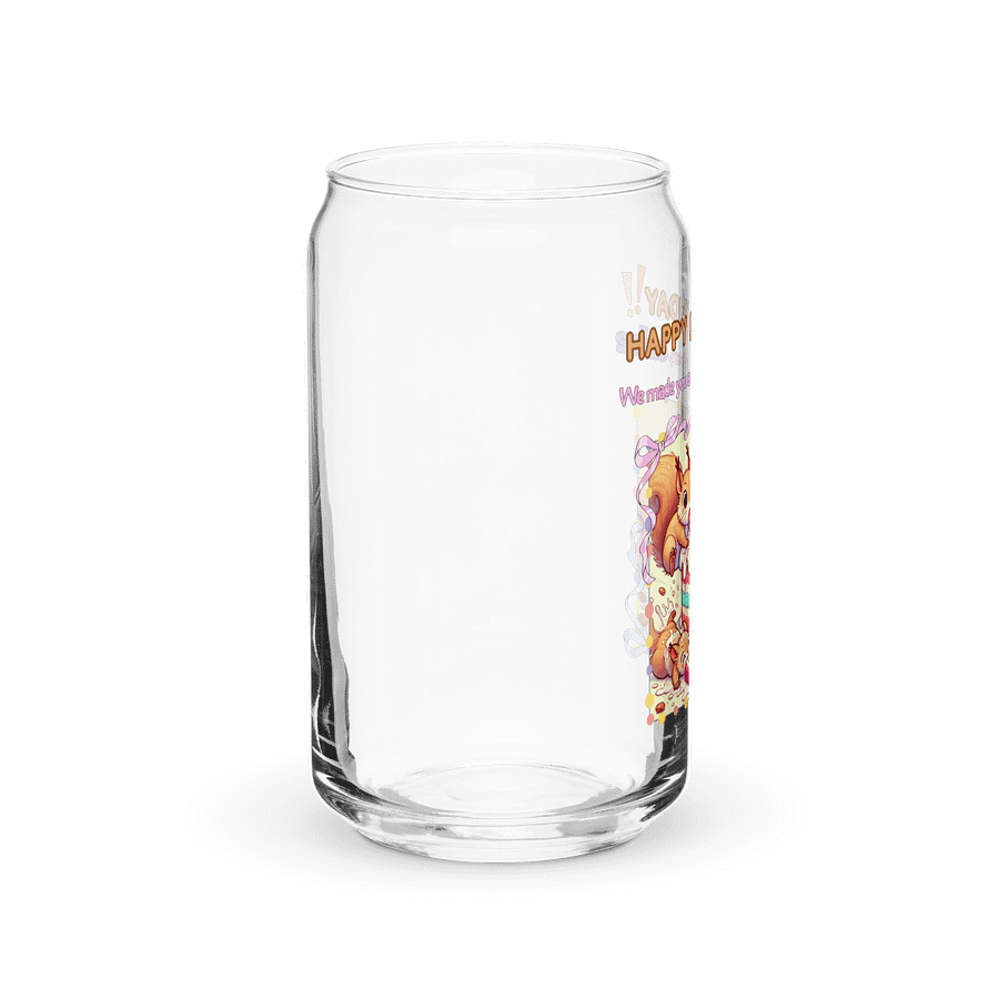 Squirrel Birthday Surprise Can-shaped Glass product image (8)