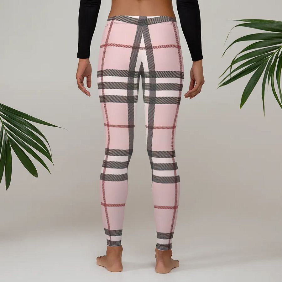 Plaid Perfection Custom Leggings product image (4)
