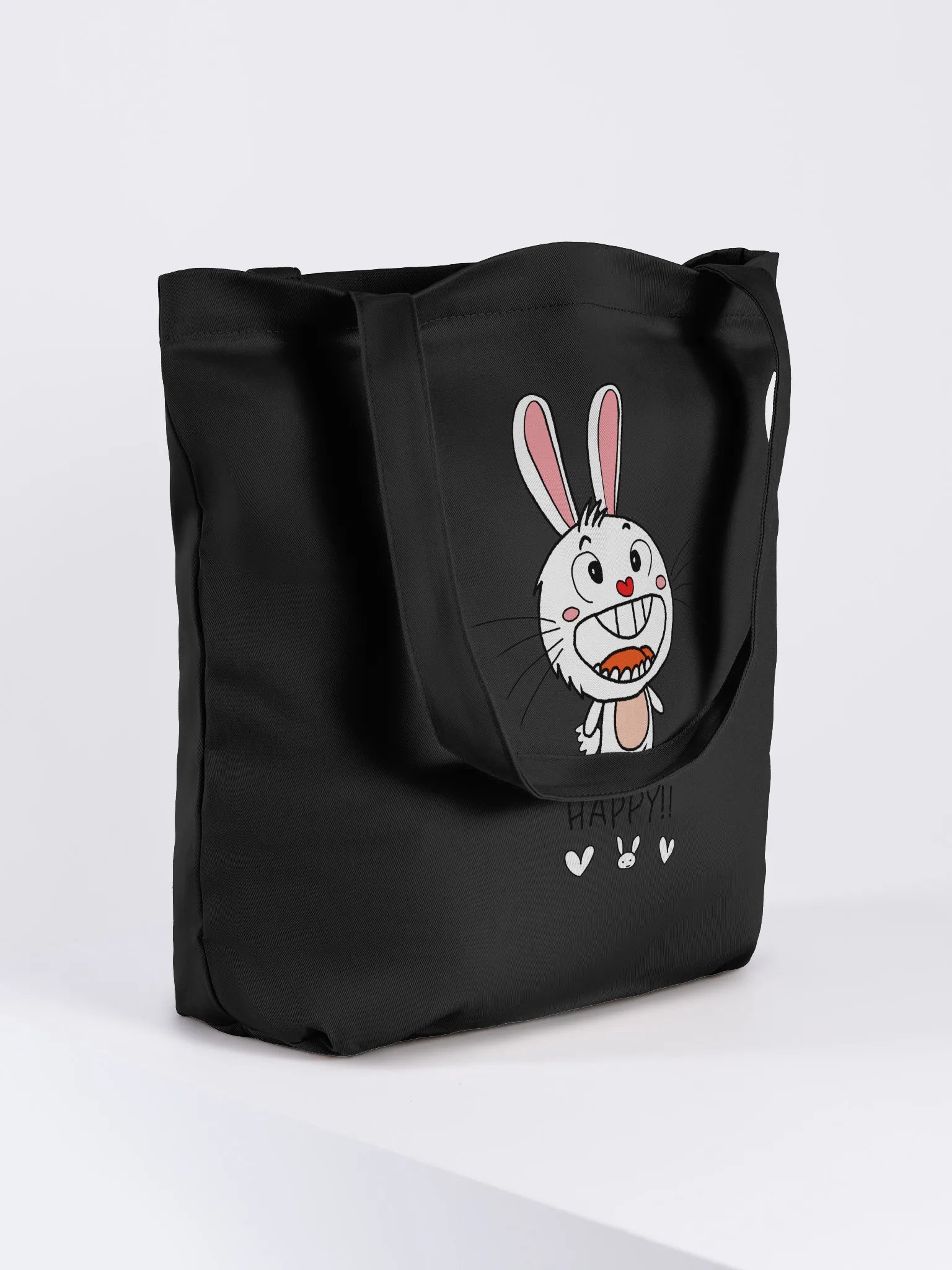 Smiling Bunny Eco Tote product image (8)