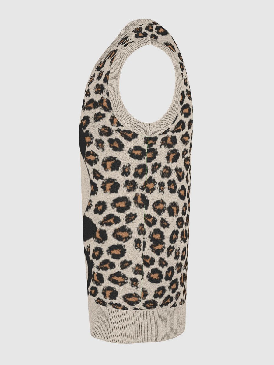Leopard Print Panda V-Neck Vest product image (28)