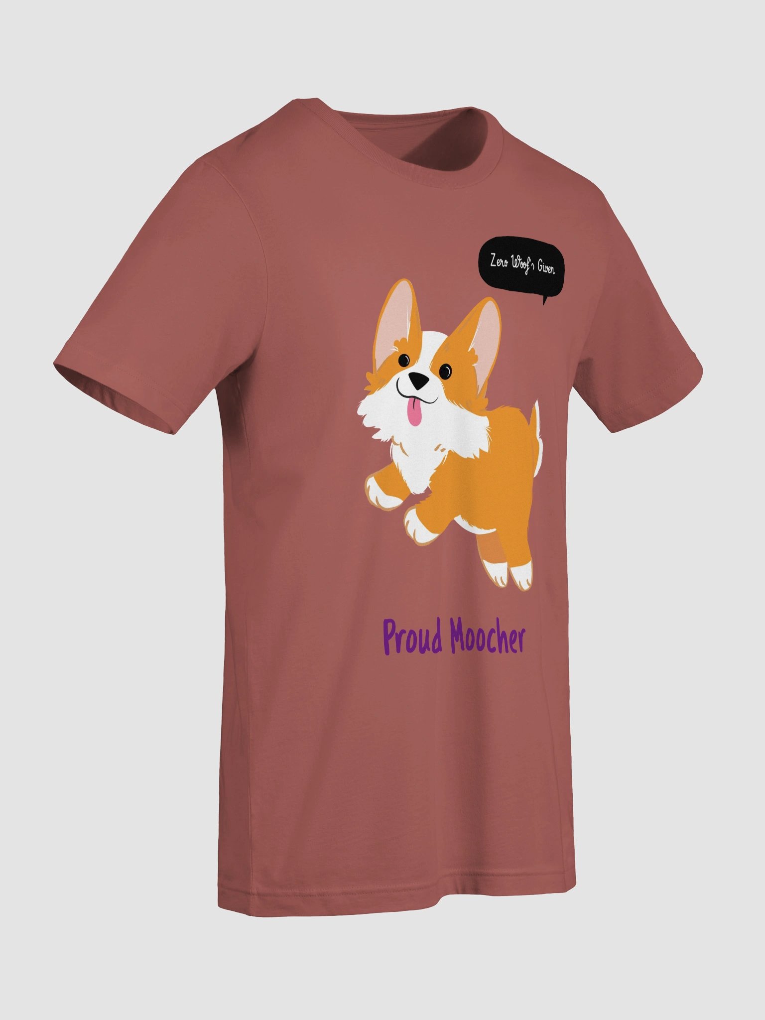 Proud Freeloader Corgi T-Shirt product image (76)