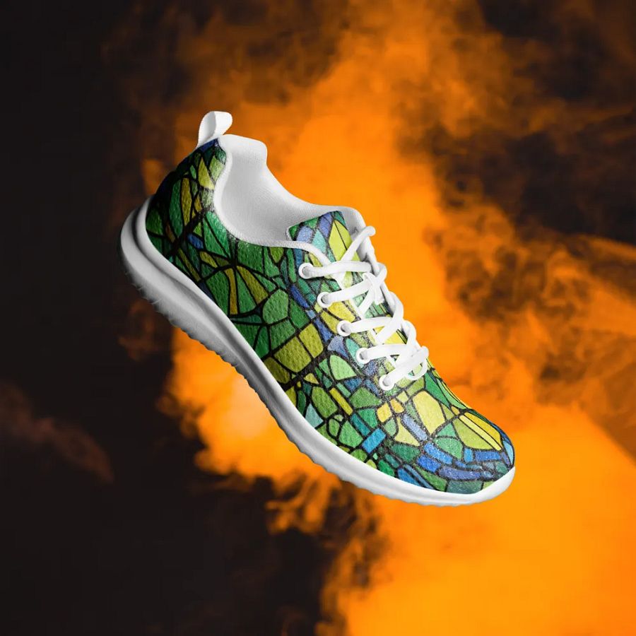 Geometric Harmony Mens Athletic Shoes product image (12)